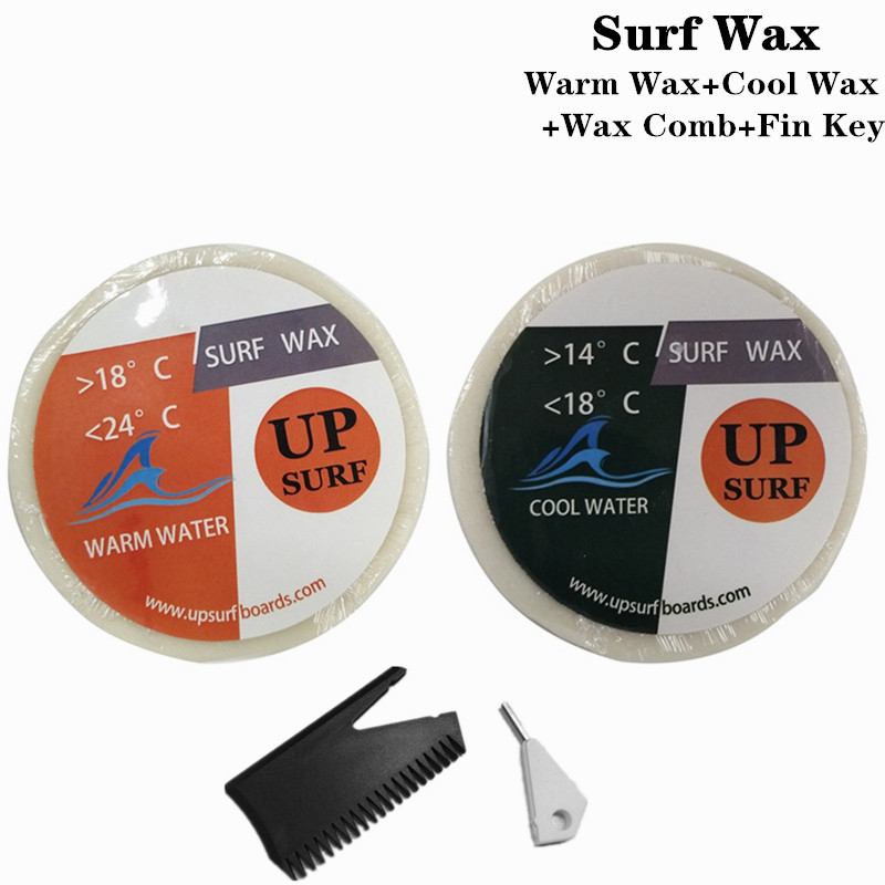 2pcs Anti-slip Surf Wax+Wax Re - Surfboard Wax Tropical recension och pris